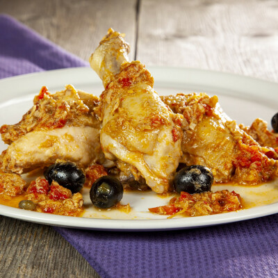 Pollo in salsa