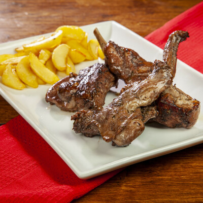 Coniglio arrosto in padella