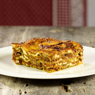 Lasagne alla bolognese con i porcini