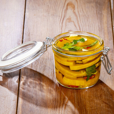 Zucca marinata in agrodolce