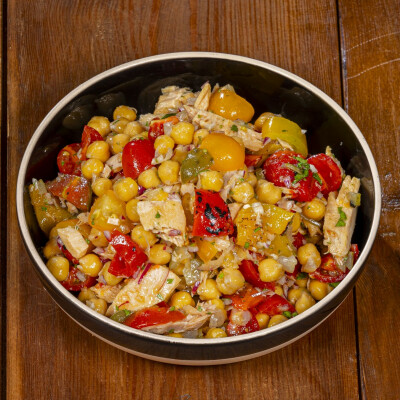 Insalata di ceci e tonno