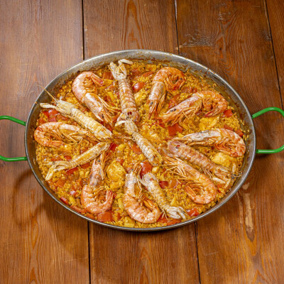 Paella de mariscos