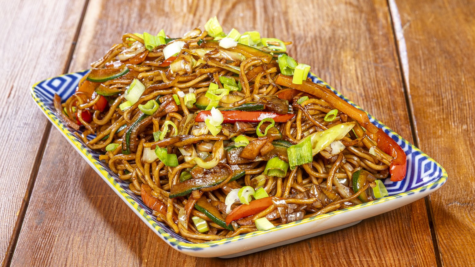 Noodles con verdure