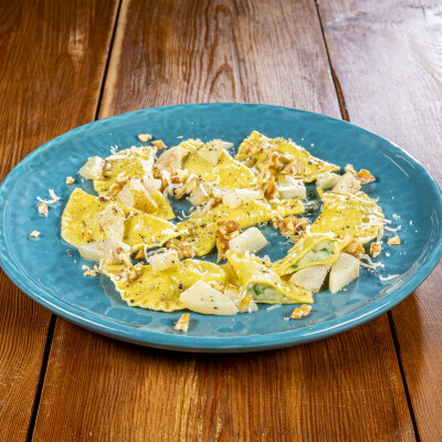 Mezzelune di patate e gorgonzola