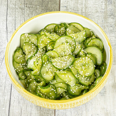 Sunomono - insalata giapponese di cetrioli