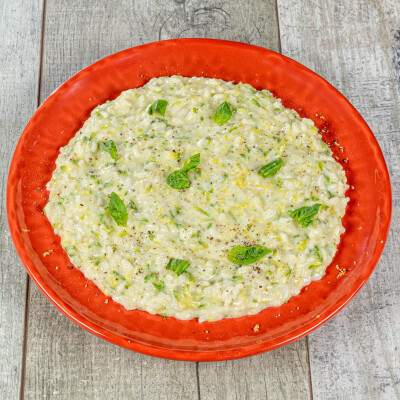 Risotto con le zucchine