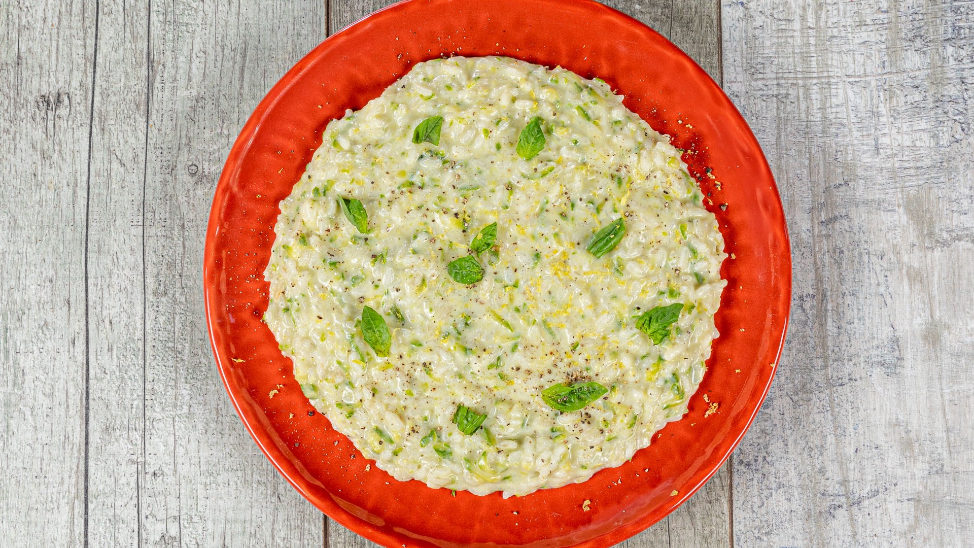 Risotto con le zucchine