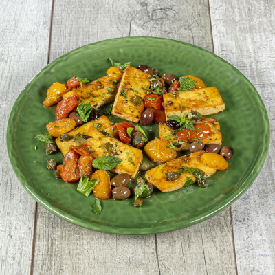 Tofu alla mediterranea