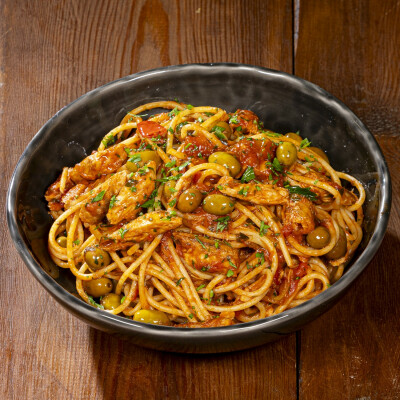 Spaghetti allo sgombro