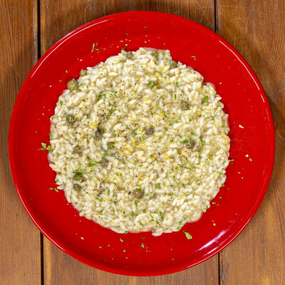 Risotto alle acciughe