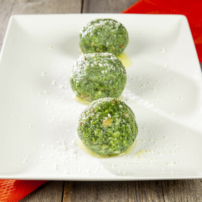Canederli di spinaci