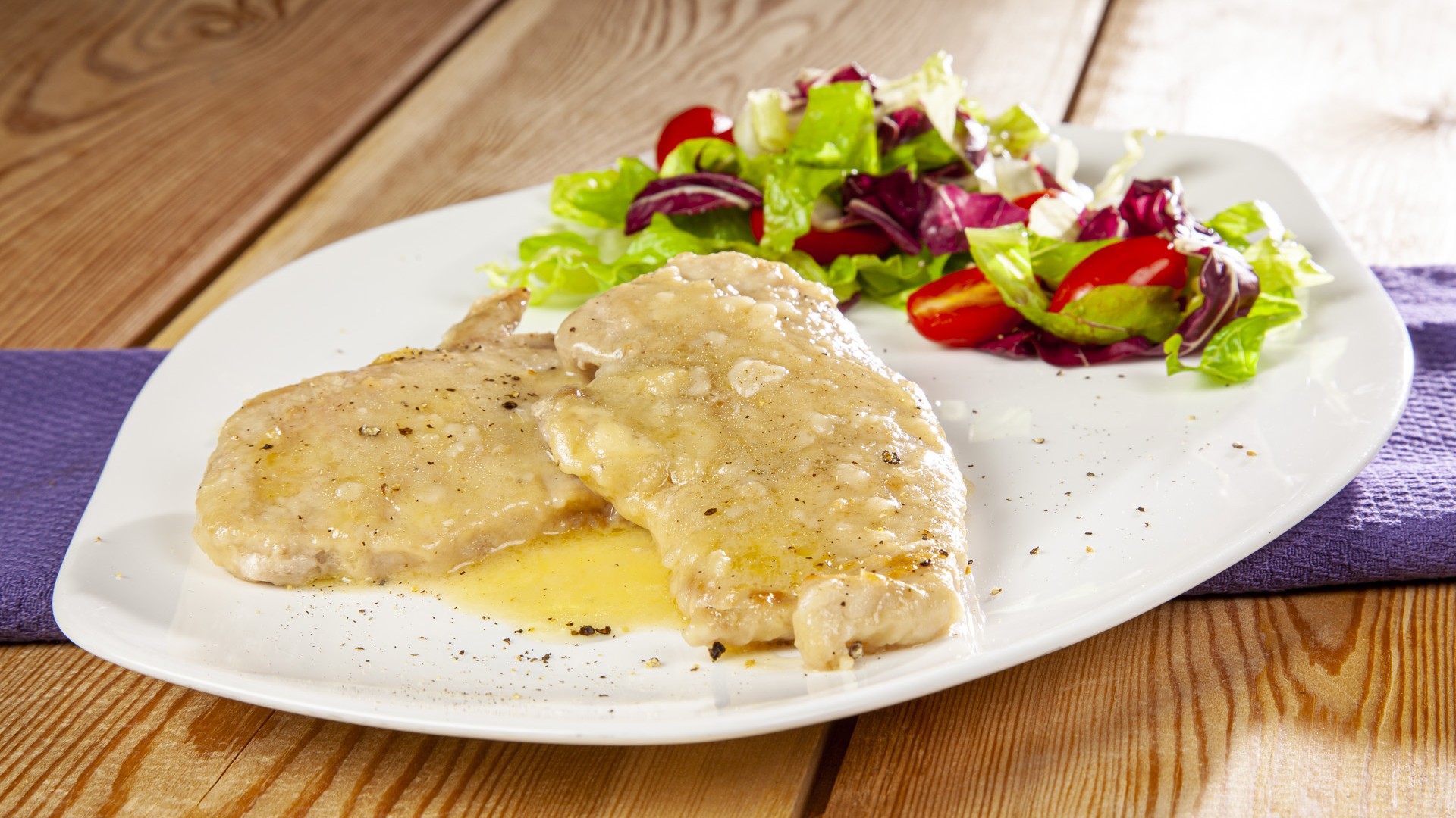 Scaloppine di maiale